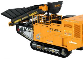 Puinrecyclinginstallaties FABO FTV-70 