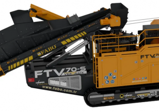Puinrecyclinginstallaties FABO FTV-70-s