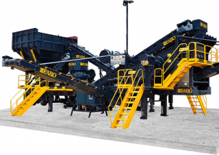 Puinrecyclinginstallaties FABO MCC-100