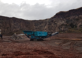 Puinrecyclinginstallaties Powerscreen Metrotrak
