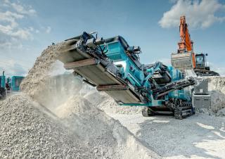 Puinrecyclinginstallaties Powerscreen Trakpactor 260SR