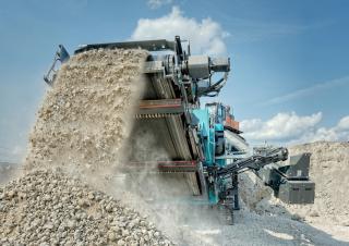 Puinrecyclinginstallaties Powerscreen Trakpactor 260SR