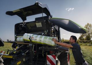 Ronde-balenpersen Claas Cerex 780 RC