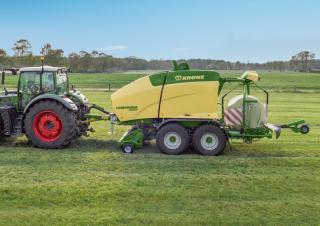 Ronde-balenpersen Krone Comprima CF 155 XC Plus 