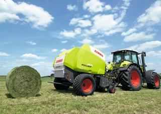 Ronde-balenpersen Claas Rollant 455 RC Pro 