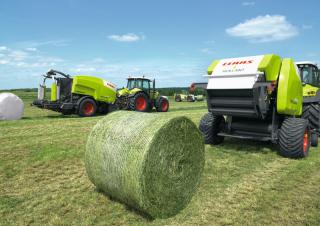 Ronde-balenpersen Claas Rollant 455 RC Pro 