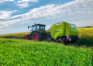 Ronde-balenpersen Claas Rollant 520 RC