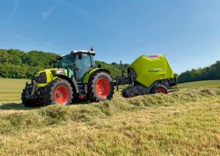 Ronde-balenpersen Claas Rollant 520 RC