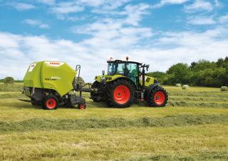 Ronde-balenpersen Claas Rollant 520 RC