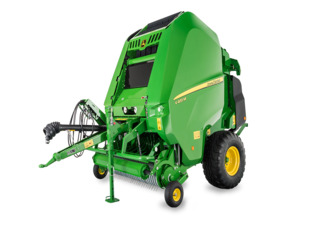 Ronde-balenpersen John Deere V451M