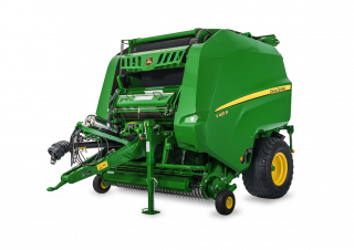 Ronde-balenpersen John Deere V461R 