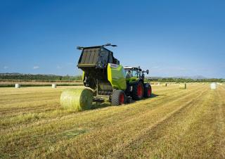 Ronde-balenpersen Claas Variant 585 RC Pro