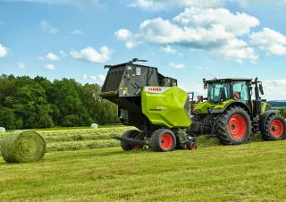 Ronde-balenpersen Claas Variant 585 RC Pro