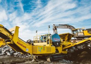 Puinrecyclinginstallaties Keestrack B4