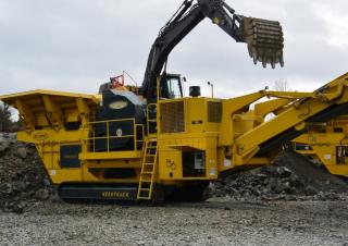 Puinrecyclinginstallaties Keestrack B6