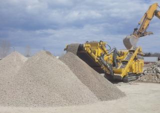 Puinrecyclinginstallaties Keestrack Destroyer 1011