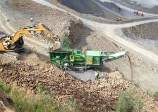 Puinrecyclinginstallaties McCloskey J40