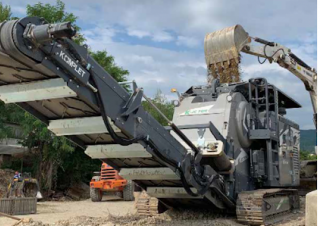 Puinrecyclinginstallaties Komplet K-JC 704