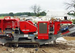 Puinrecyclinginstallaties Rubble Master MXJ-1100