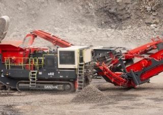 Puinrecyclinginstallaties Sandvik QI442