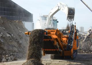 Puinrecyclinginstallaties Rockster R1100DE