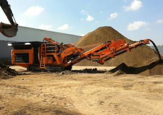 Puinrecyclinginstallaties Rockster R1100DS 