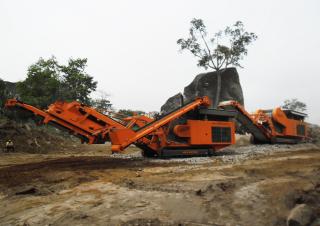 Puinrecyclinginstallaties Rockster R1200D 