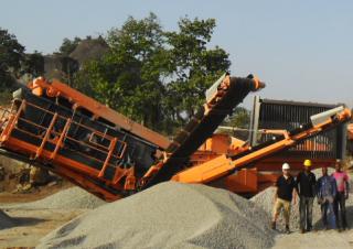 Puinrecyclinginstallaties Rockster R1200D 