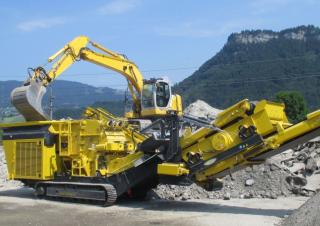 Puinrecyclinginstallaties Keestrack R3