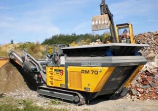 Puinrecyclinginstallaties Rubble Master RM 70GO! 2.0