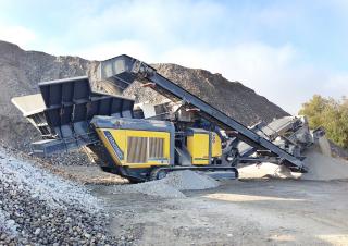 Puinrecyclinginstallaties Rubble Master RM V550GO!