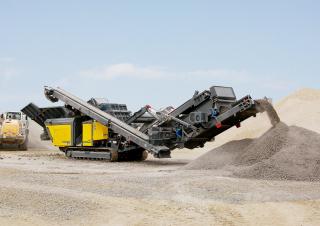 Puinrecyclinginstallaties Rubble Master RM V550GO!
