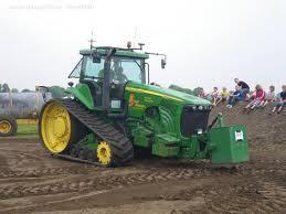 Tractors met rubberwielen John Deere 8520 T