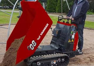 Rupsdumpers Yanmar C08-A Power 