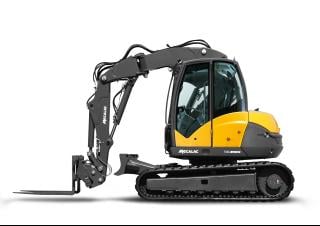 Rupsgraafmachines Mecalac 10 MCR