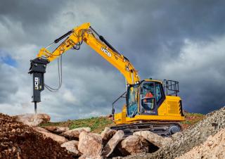 Rupsgraafmachines JCB 140X LC