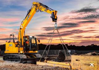 Rupsgraafmachines JCB 140X LC