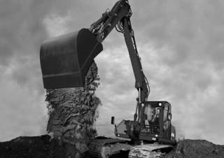 Rupsgraafmachines Atlas 160 LC