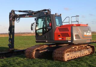 Rupsgraafmachines Atlas 160 LC