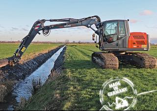 Rupsgraafmachines Atlas 165 LC