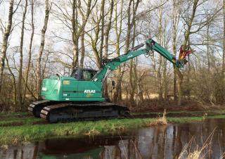 Rupsgraafmachines Atlas 190 LC