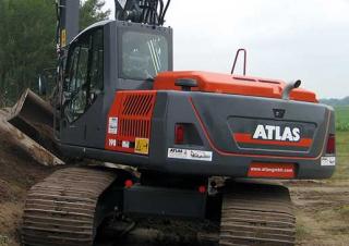 Rupsgraafmachines Atlas 190 LC