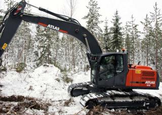 Rupsgraafmachines Atlas 225 LC