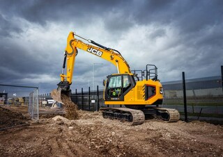 Rupsgraafmachines JCB 245XR