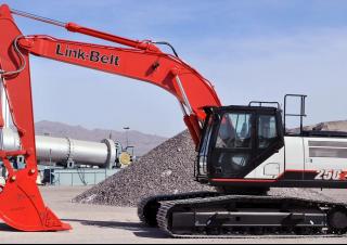 Rupsgraafmachines Link-Belt 250 X4 