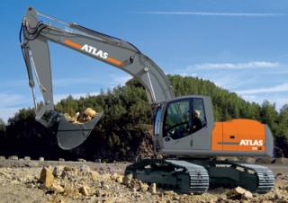 Rupsgraafmachines Atlas 260 LC