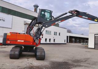 Rupsgraafmachines Atlas 260 LC