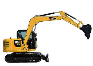 Rupsgraafmachines Caterpillar 307E