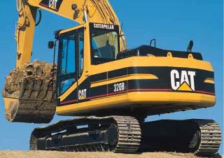 Rupsgraafmachines Caterpillar 320 B L