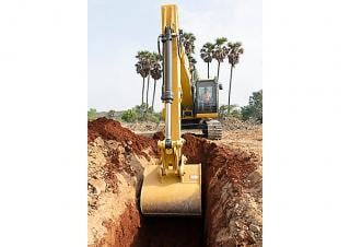 Rupsgraafmachines Caterpillar 320D3